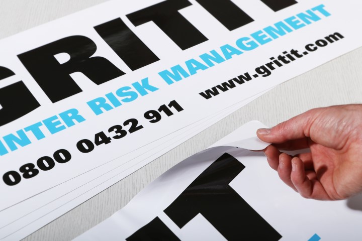 risk management large stickers